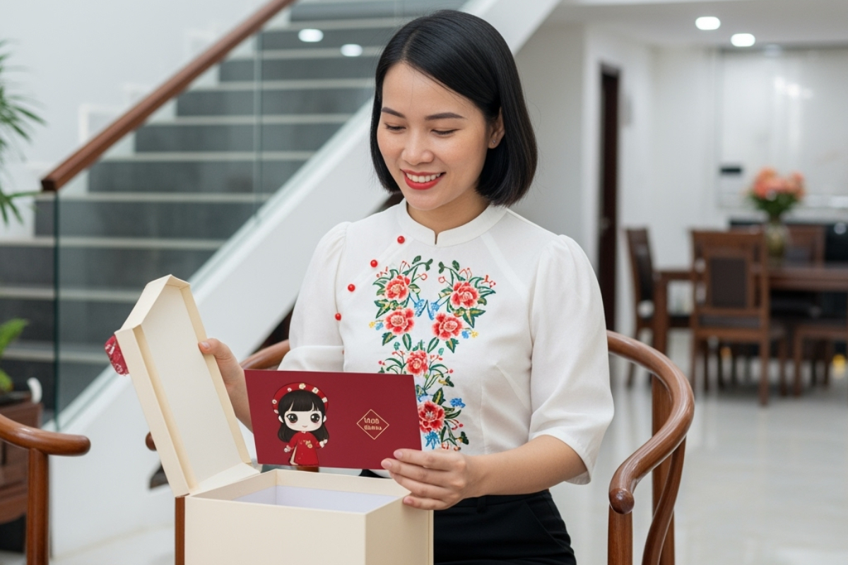 Tổng hợp mẫu thiệp chúc mừng 20/10 sáng tạo, Penci thiết kế riêng dành cho phụ nữ Việt Nam