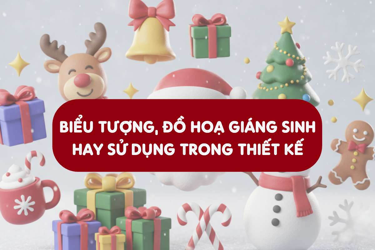 Tổng hợp icon Noel, biểu tượng Giáng Sinh đáng yêu, hay sử dụng trong thiết kế và tải xuống miễn phí