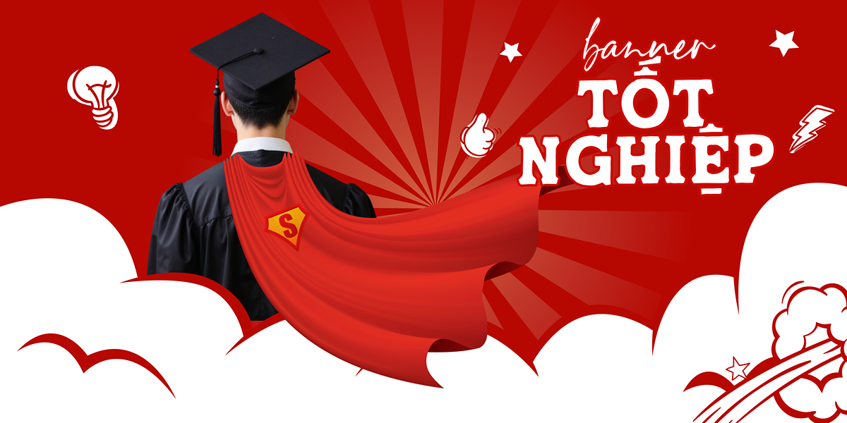 Gợi ý những mẫu Banner cầm tay chất chơi cho ngày lễ tốt nghiệp, tự thiết kế bằng Penci