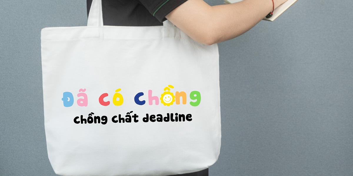 20+ mẫu túi canvas thiết kế vui nhộn, cợt nhã kiểu Gen Z