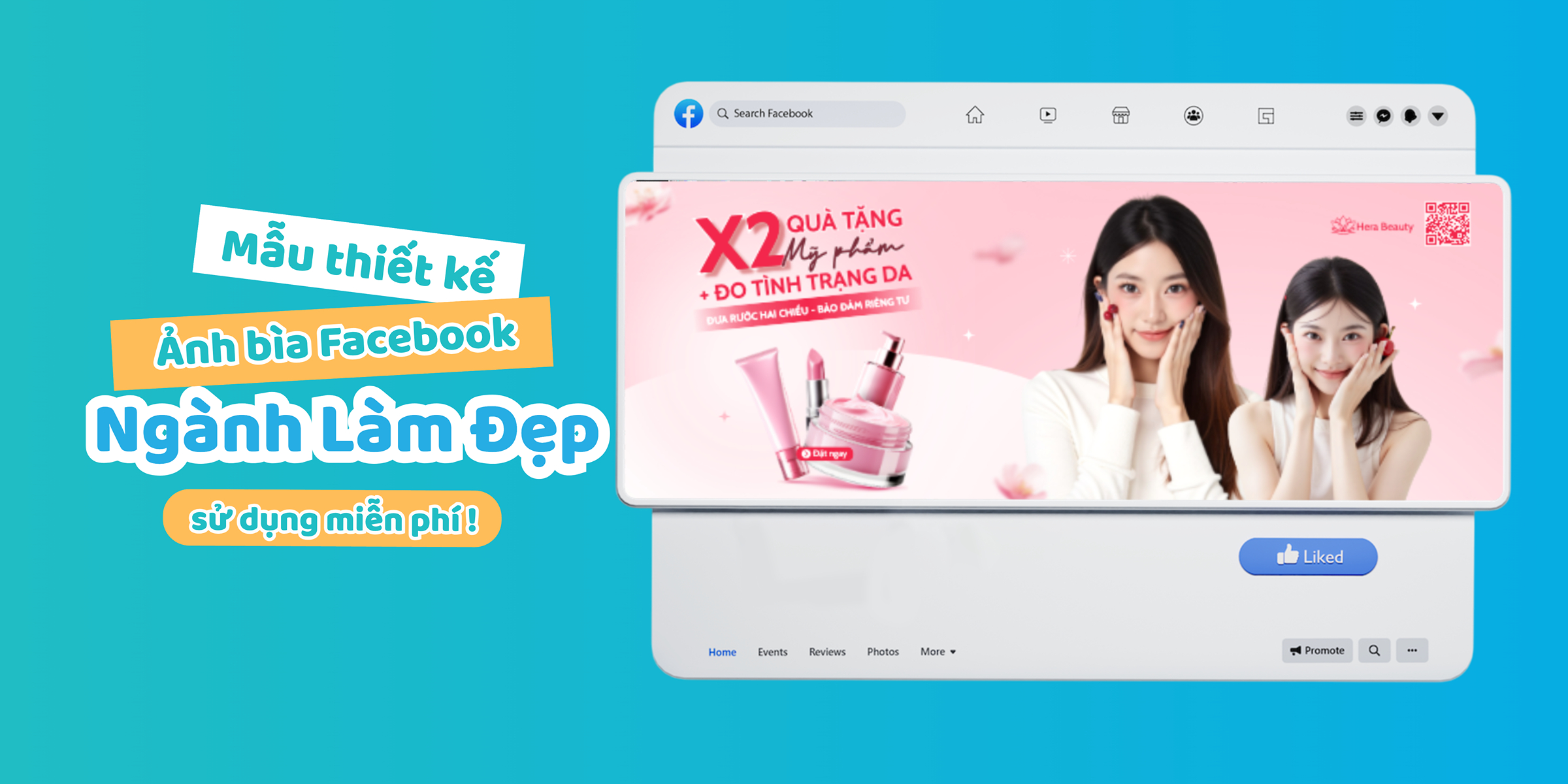 Top những mẫu thiết kế ảnh bìa ngành làm đẹp cực chuyên nghiệp, độc đáo của Penci
