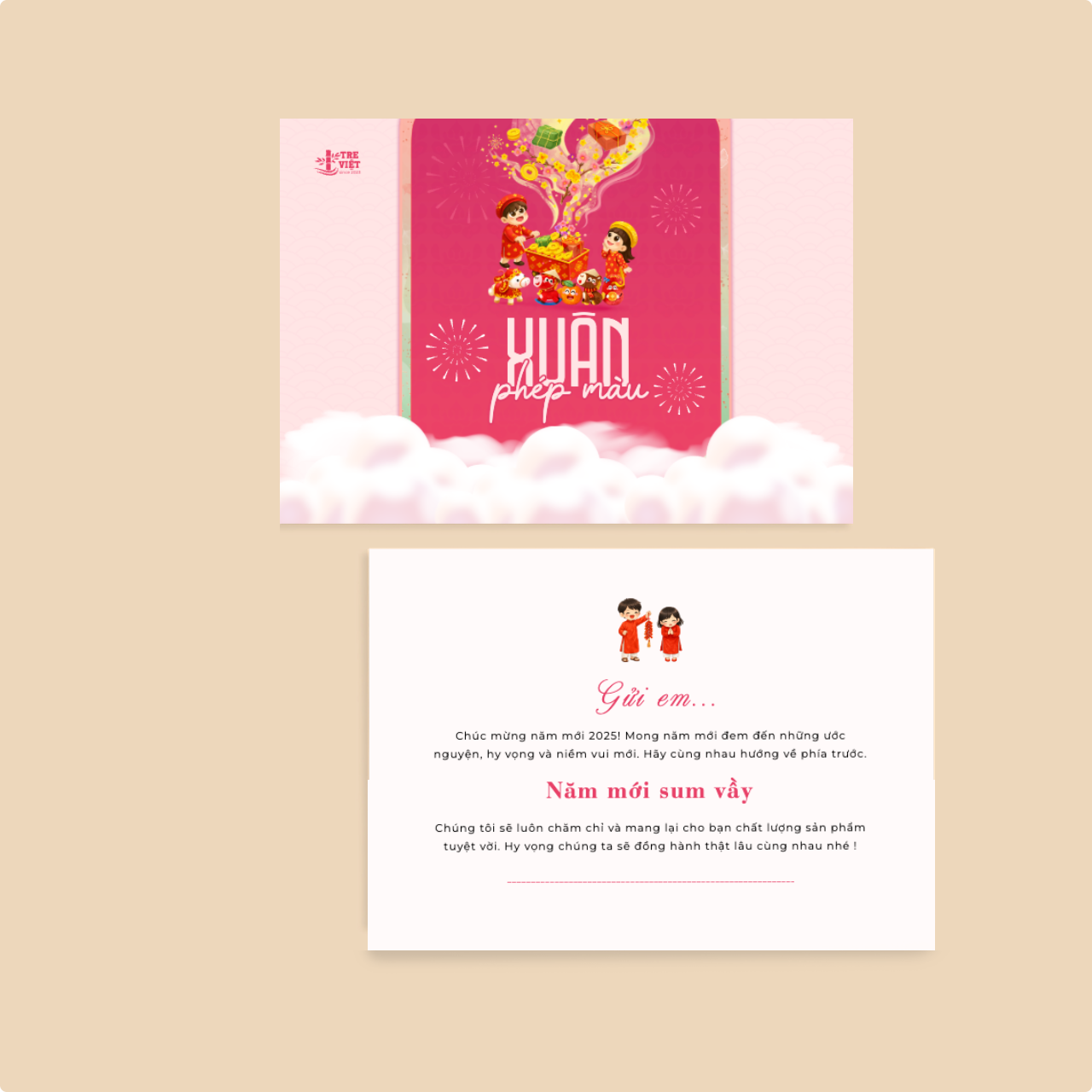 Tổng hợp mẫu thiệp chúc Tết, thiệp mừng năm 2026 đẹp, sáng tạo và mới nhất