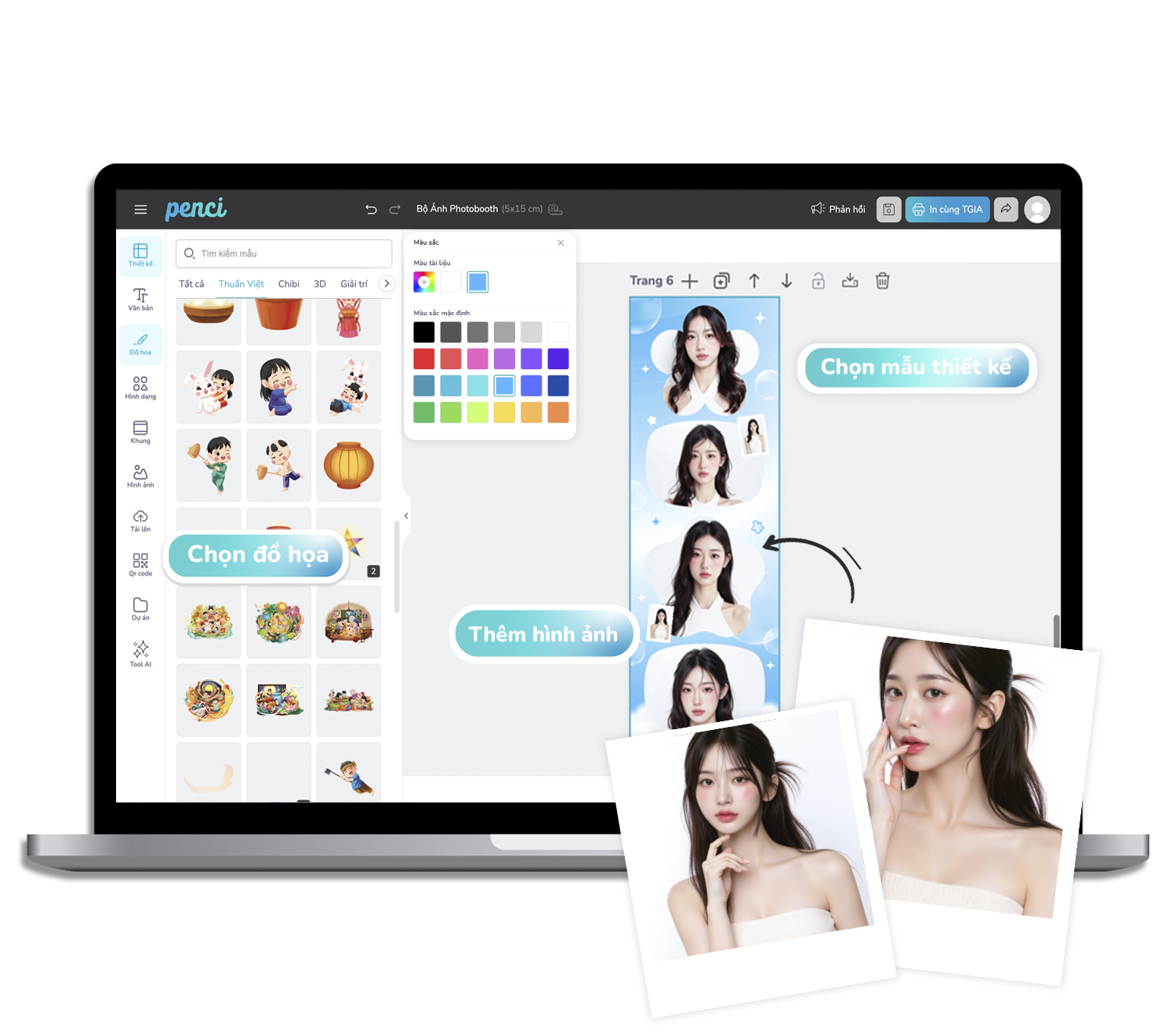 Cách tạo Photobooth đơn giản