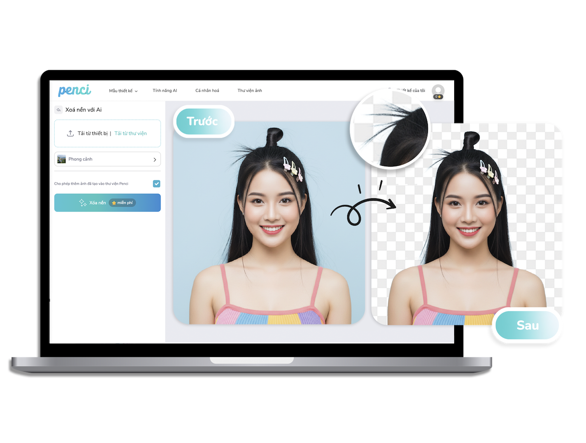 Cách xóa nền, tách nền hình ảnh