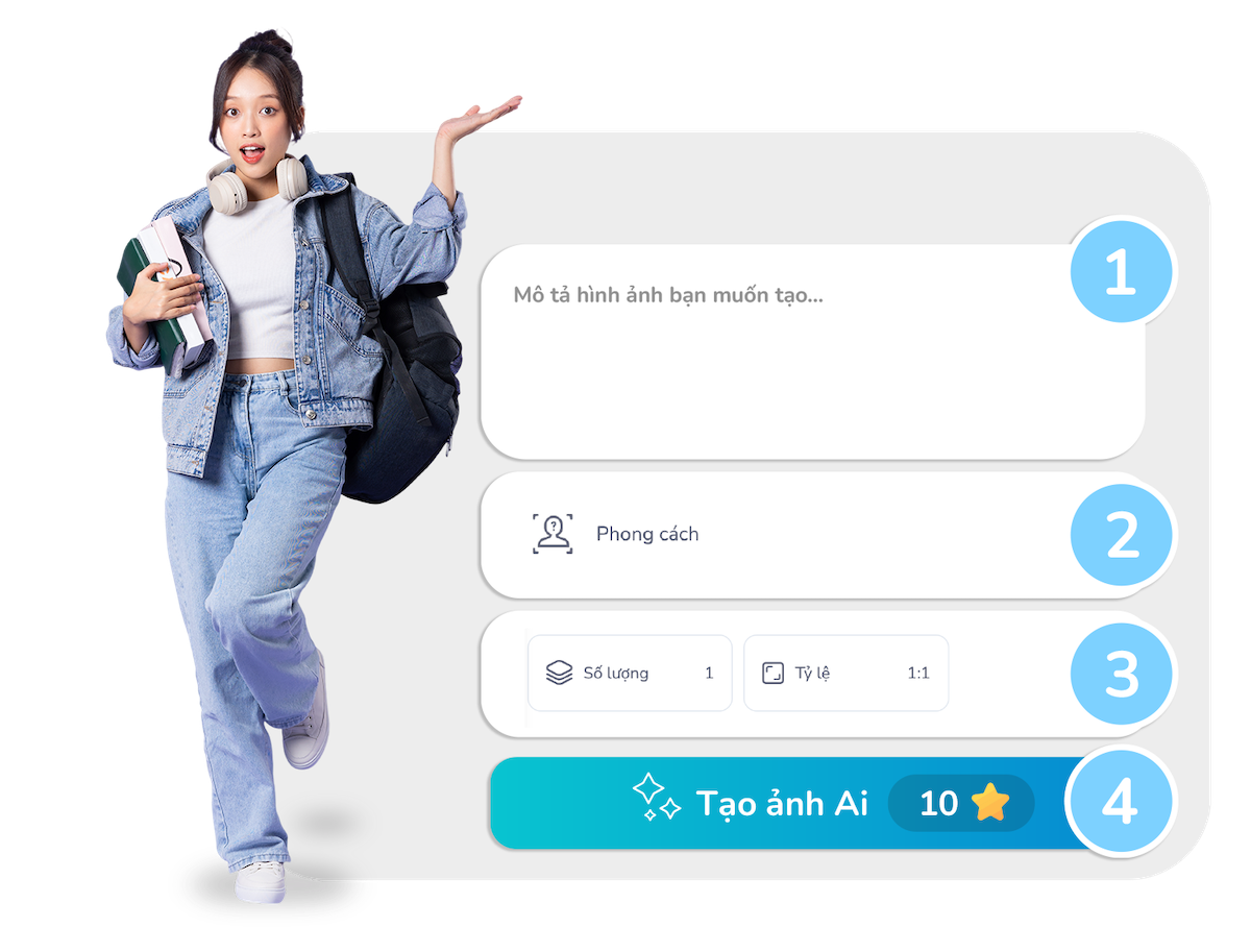 Cách sử dụng công cụ tạo ảnh AI từ văn bản