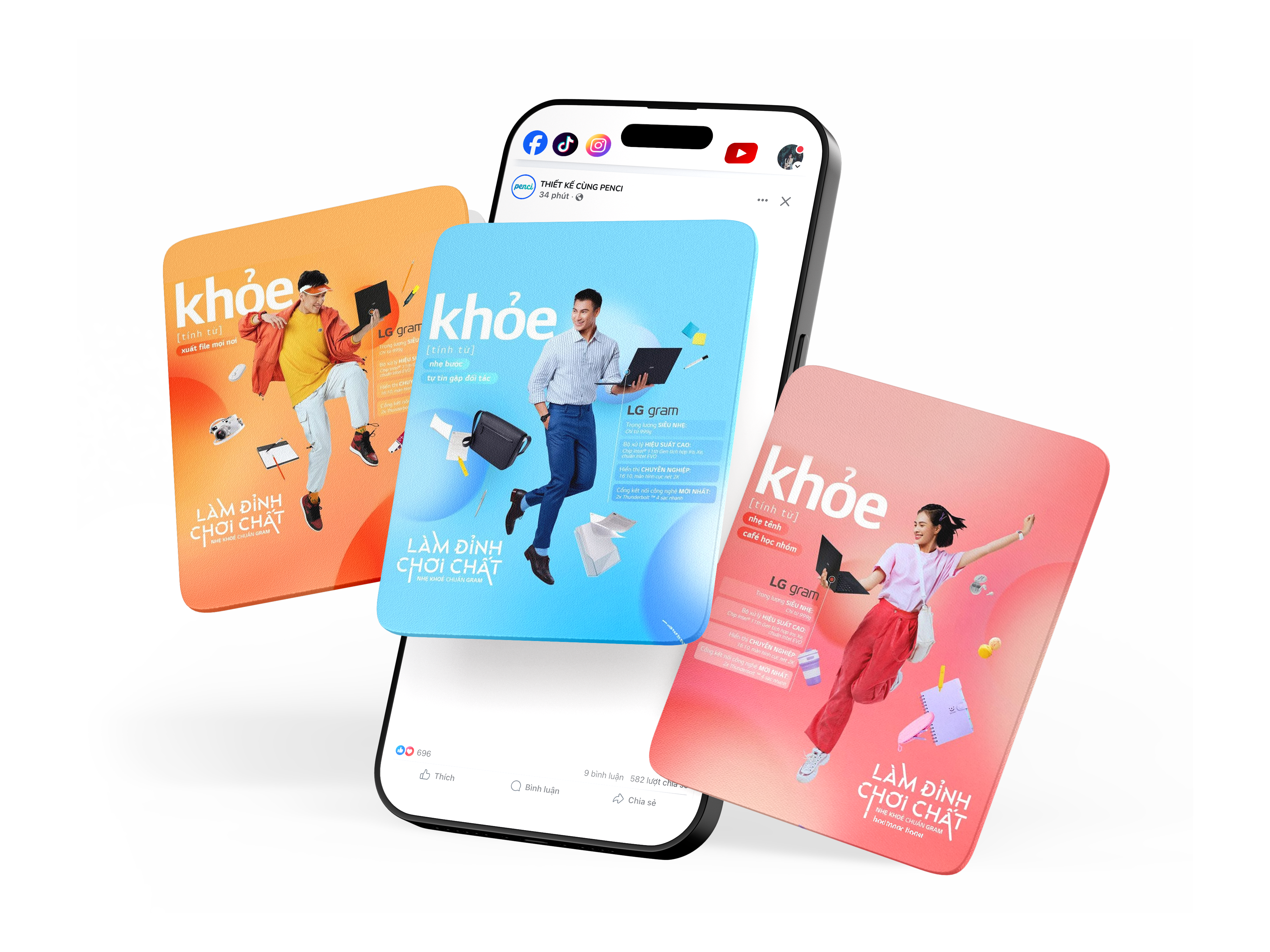 Mẫu thiết kế Bài post MXH (9:16)