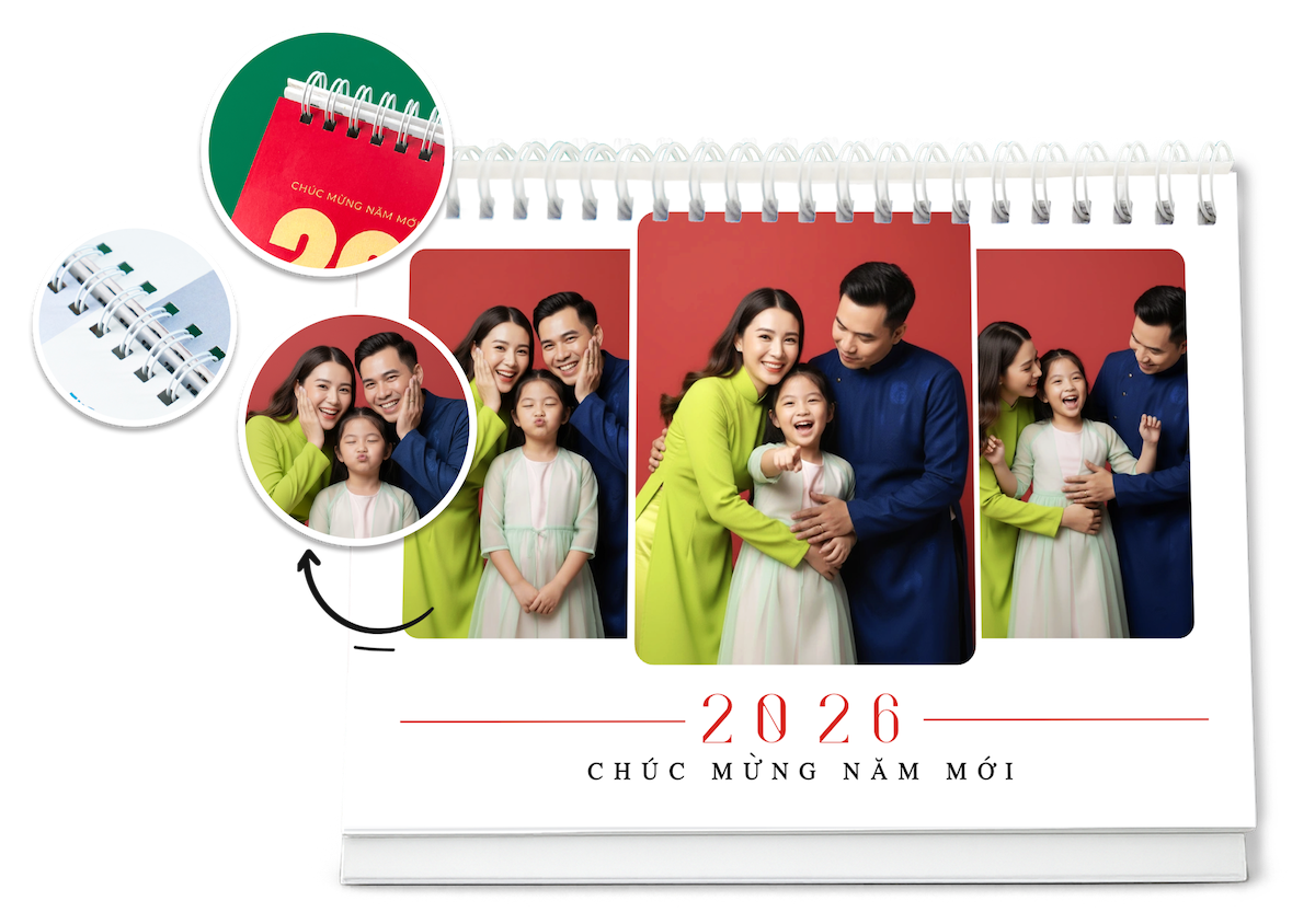 Chất lượng lịch in ảnh cá nhân